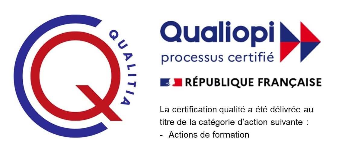 Logo Qualiopi Formations PAS à PAS